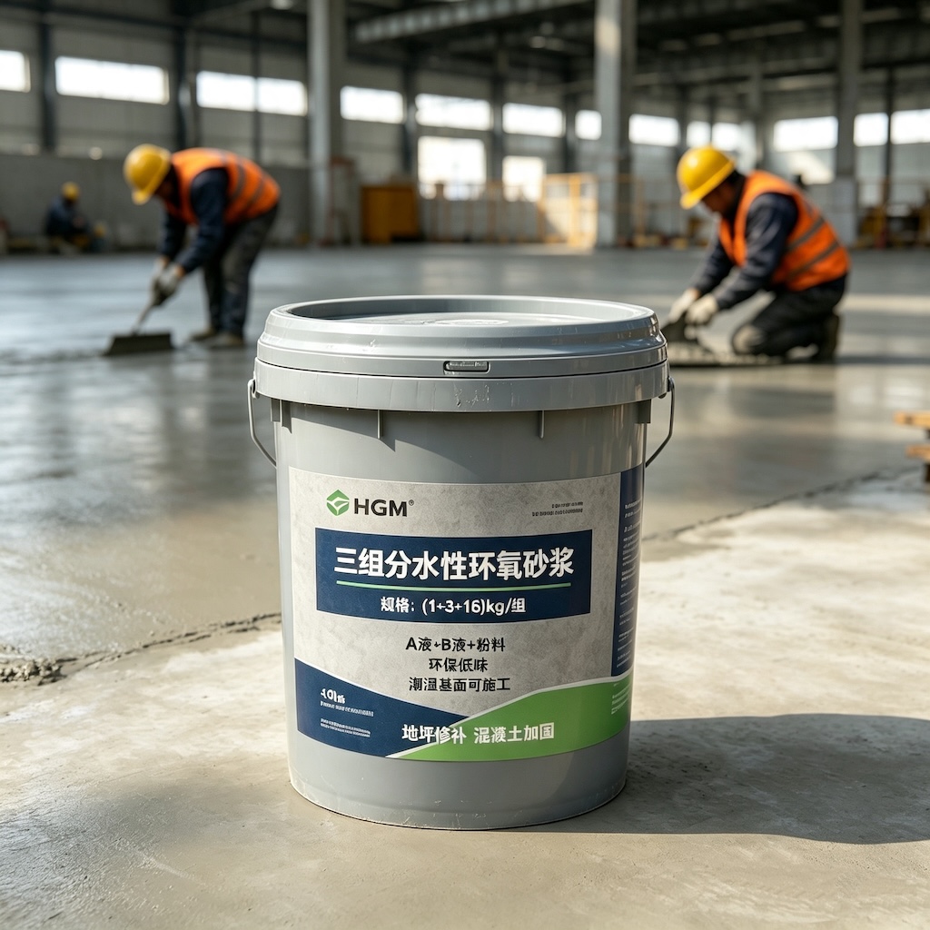 通渭三组份水性环氧砂浆